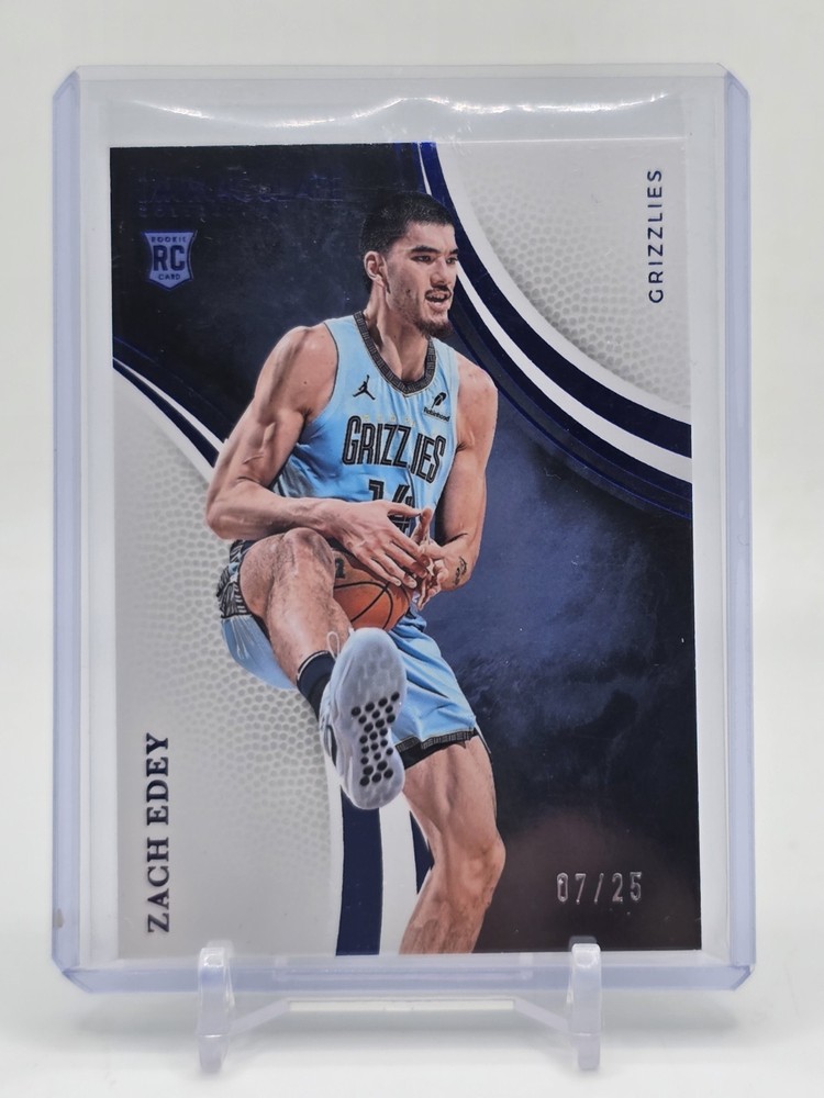 ZACH EDEY 2024-25 PANINI IMMACULATE COLLECTION RC /25 MEMPHIS GRIZZLIES