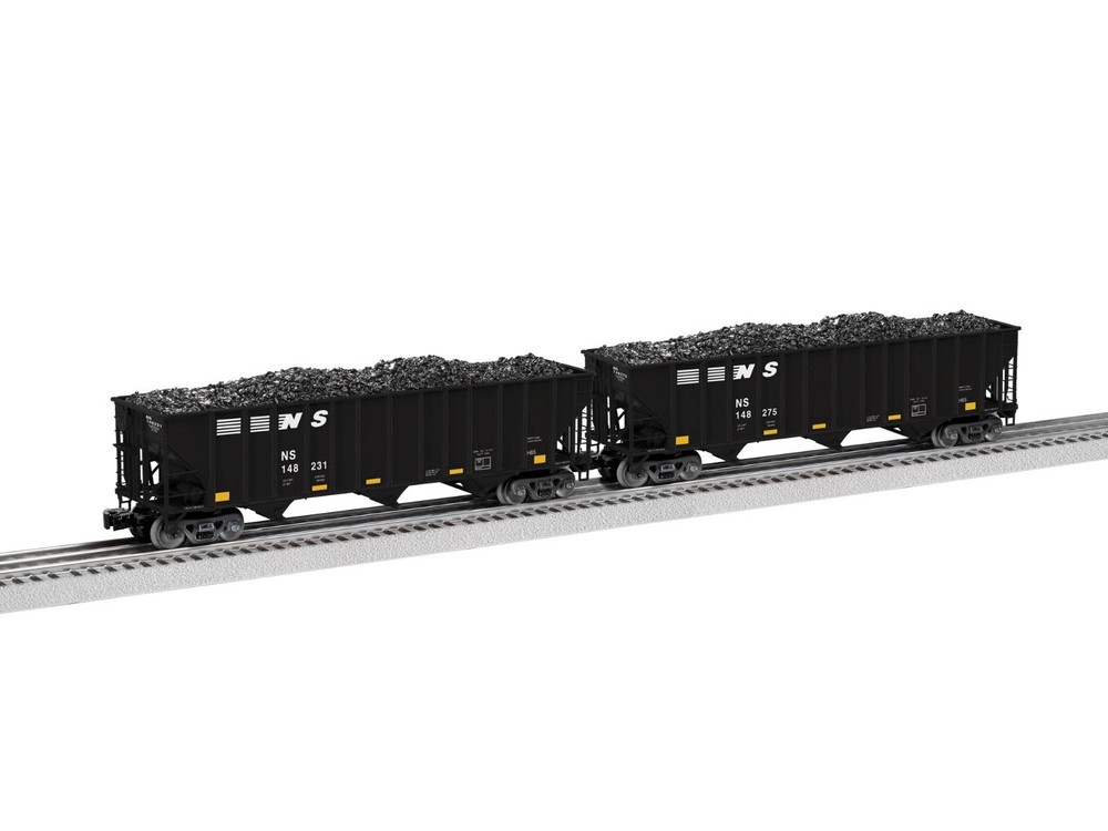 LIONEL NS 100-TON HOPPER 2-PACK C FREIGHT CAR TRAIN SET