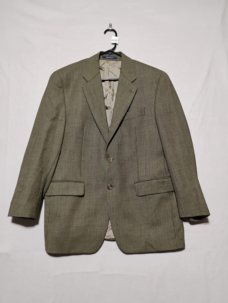 Chaps Ralph Lauren Blazer Mens 46 Long Wool Blend Sport Coat Suit Jacket