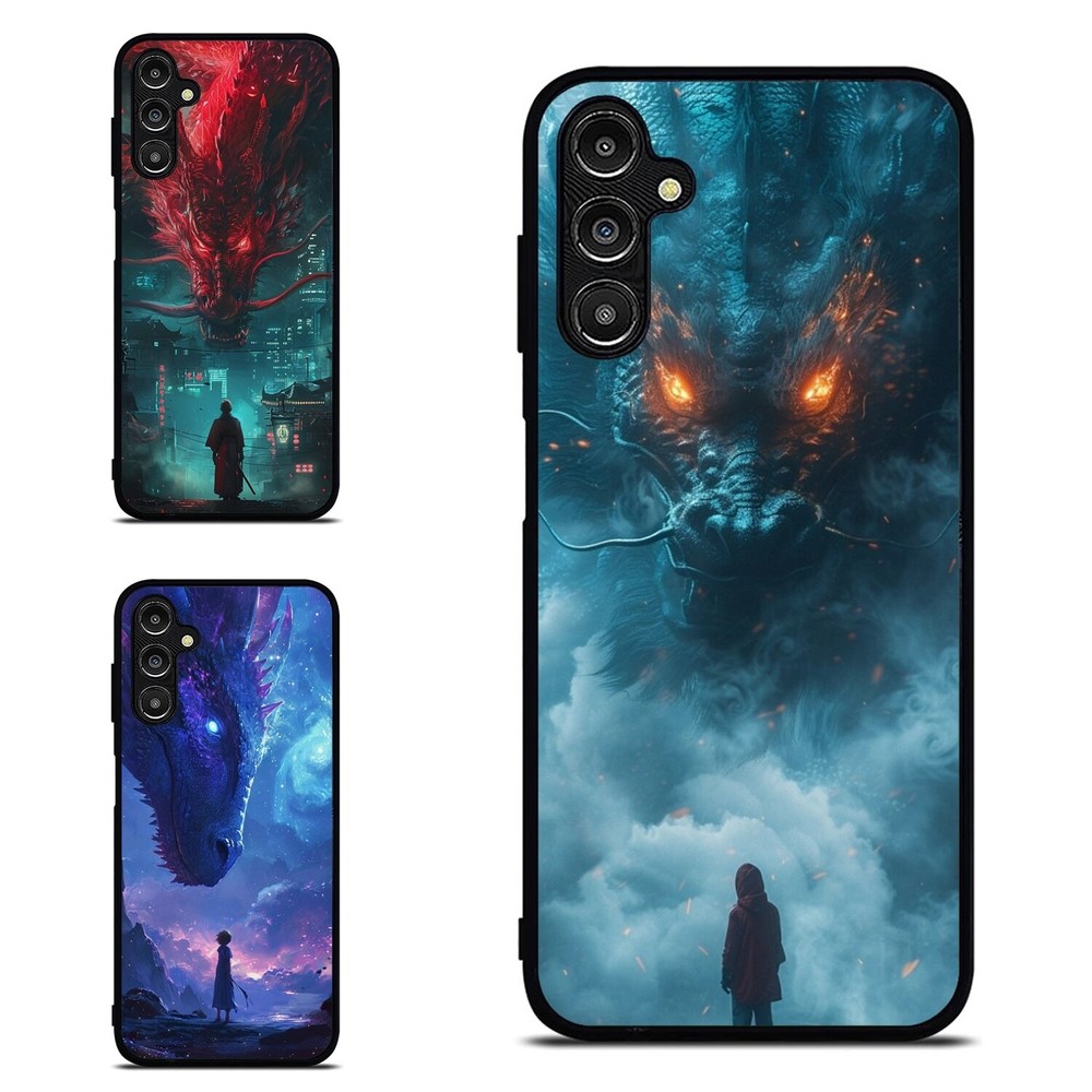 Heavy Duty Case Super dragon and people For Apple iPhone Motorola Samsung Galaxy