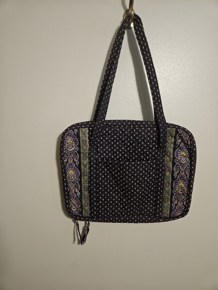 Vintage Vera Bradley Blue Floral Retired Laptop Case