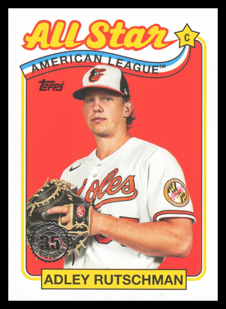 2024 Topps '89 All Star Adley Rutschman #89ASB34 Baseball Card