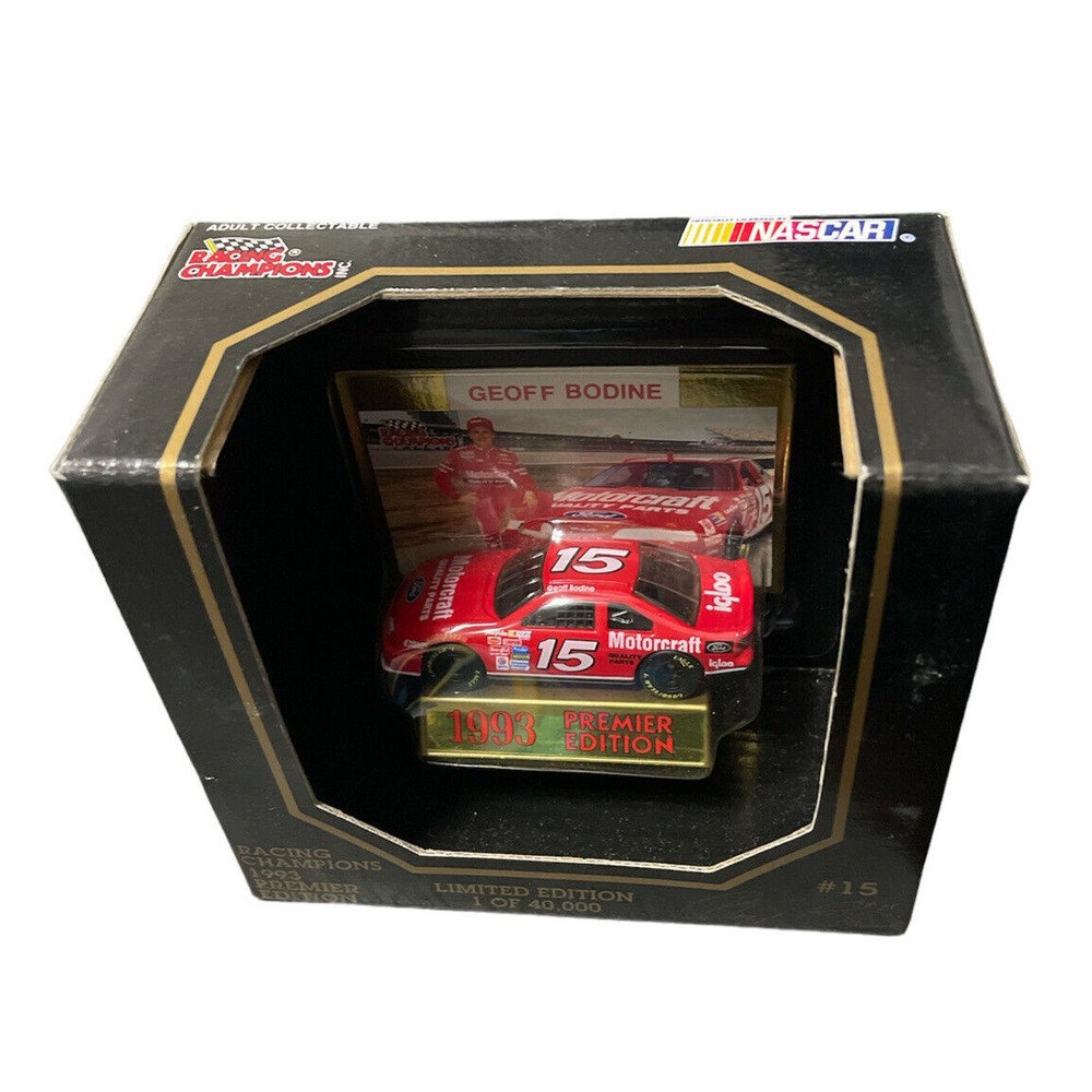 Geoff Bodine Motorcraft Ford 1993 Racing Champions NASCAR Premier Edition #15
