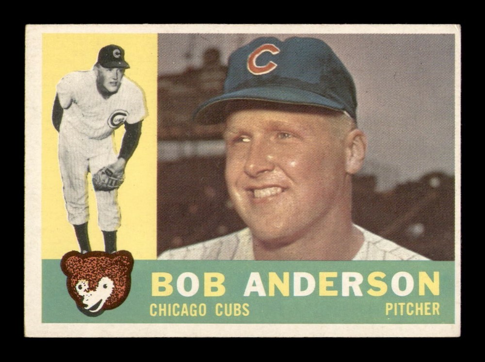 1960 Topps #412 Bob Anderson EX-MT Baseball Card *OBGcards*