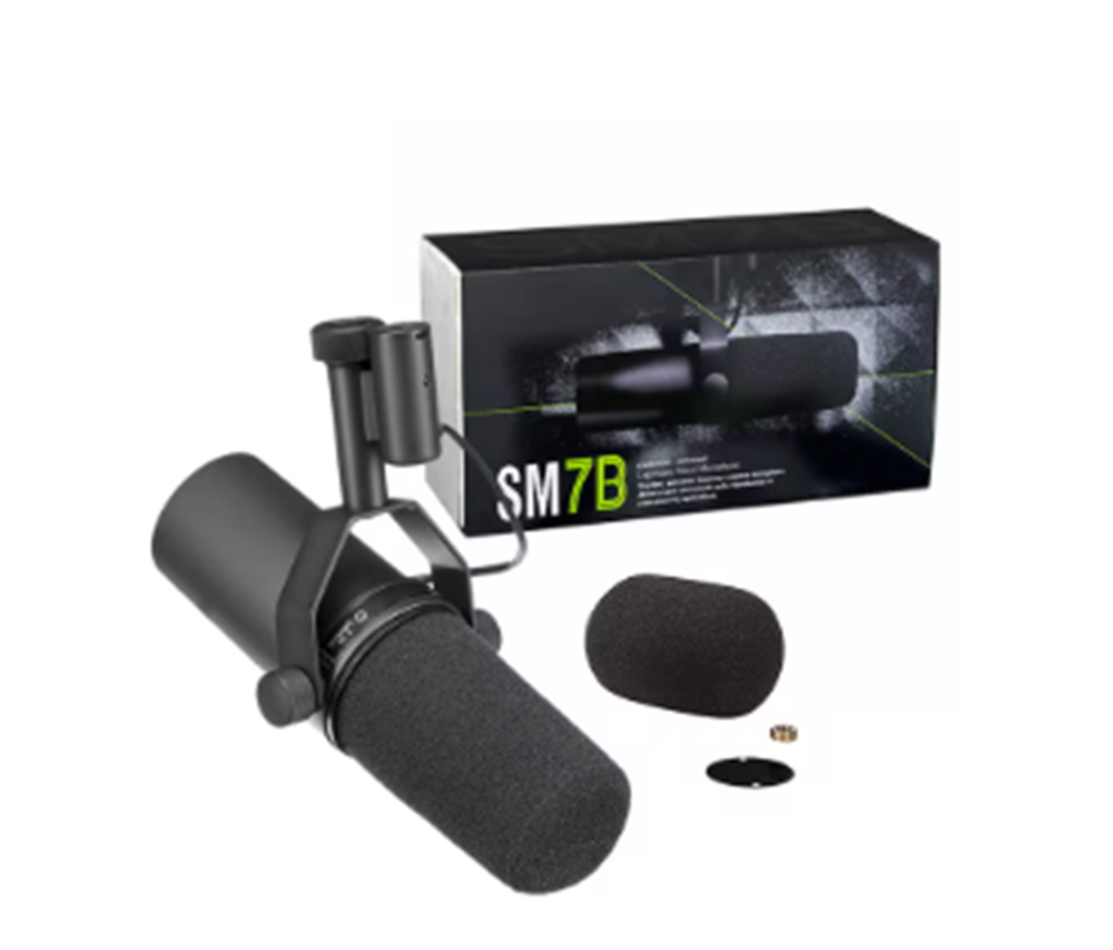 Shure SM7B Cardioid Dynamic Vocal Broadcast Microphone Sealed in box Black