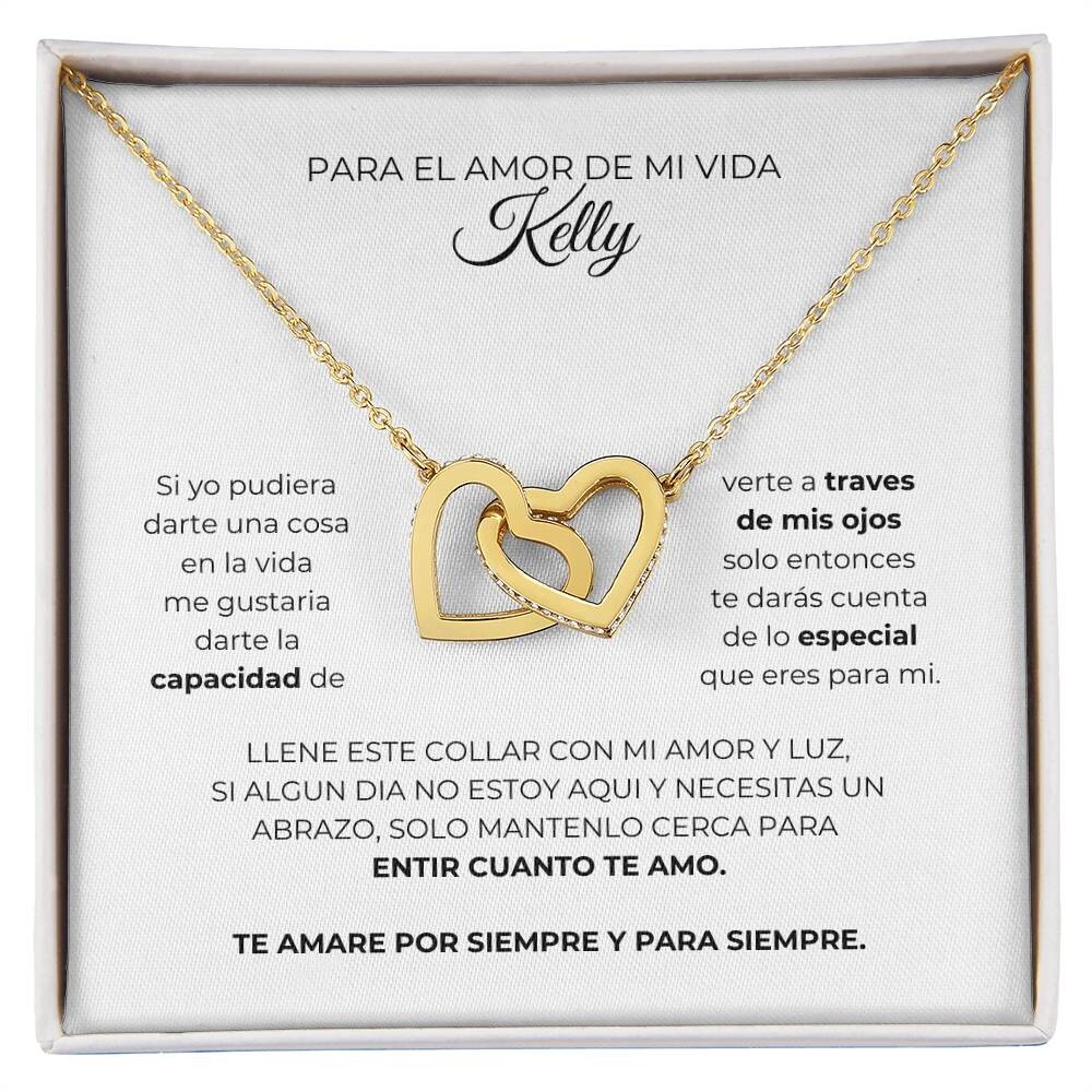 Para El Amor De Mi Vida, Collar De Amor Eterno, Regalo De Navidad Para Mi Amor