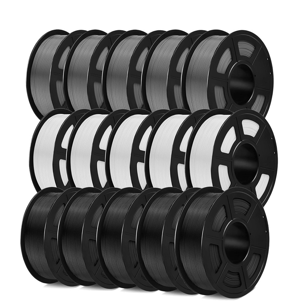 JAYO 10KG/20KG PLA Meta PETG PLA+ SILK ABS 3D Printer Filament 1.75mm 1.1KG LOT