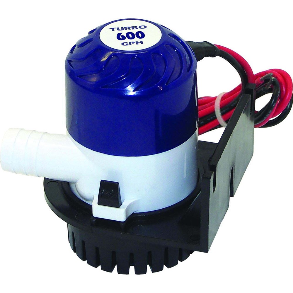 Marine Universal Mount Auto Bilge Pump 600 GPH
