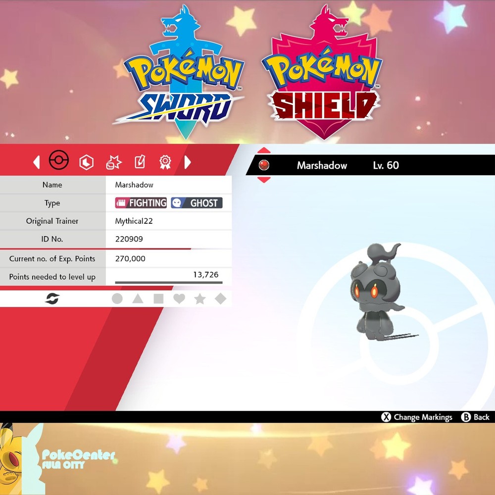 Marshadow Mythical22 Event 💙 Pokemon Sword & Shield 💙 GameStop 💙 UNTOUCHED
