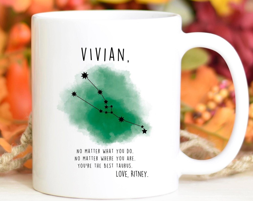 Taurus Zodiac Birthday Christmas Gift Mug Funny Astrology Appreciation Present