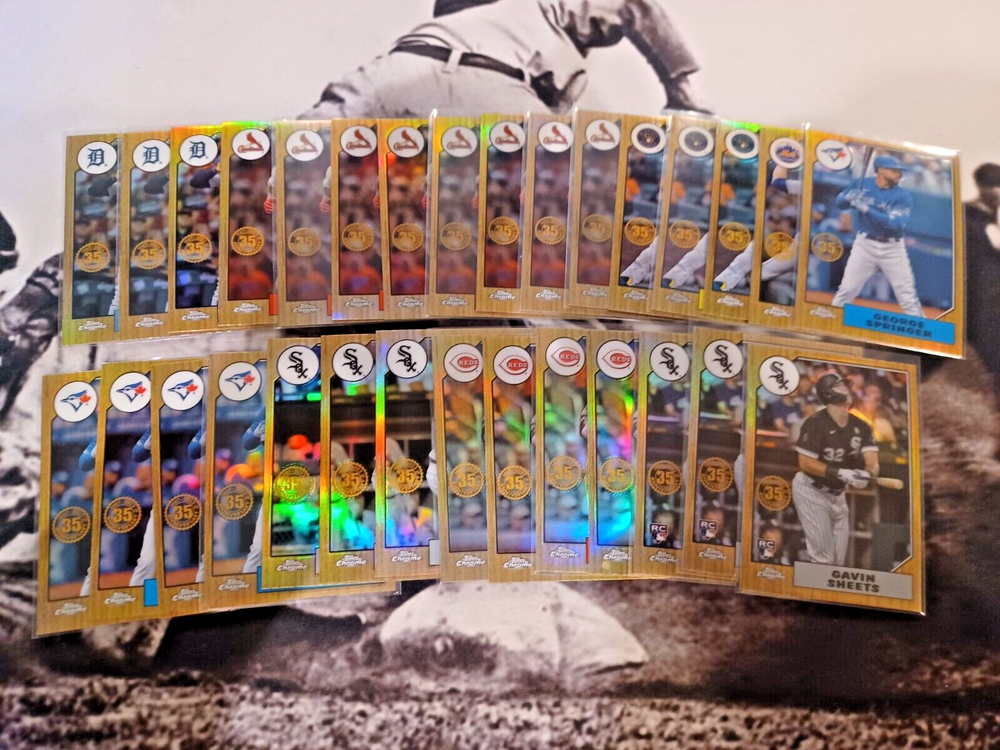 2022 Topps Chrome 1987 Inserts Complete Your Set You Pick