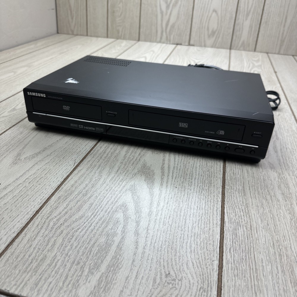 Samsung DVD-V9650 DVD VCR Combo Player 4 Head Hi-Fi HDMI FOR PARTS *READ*