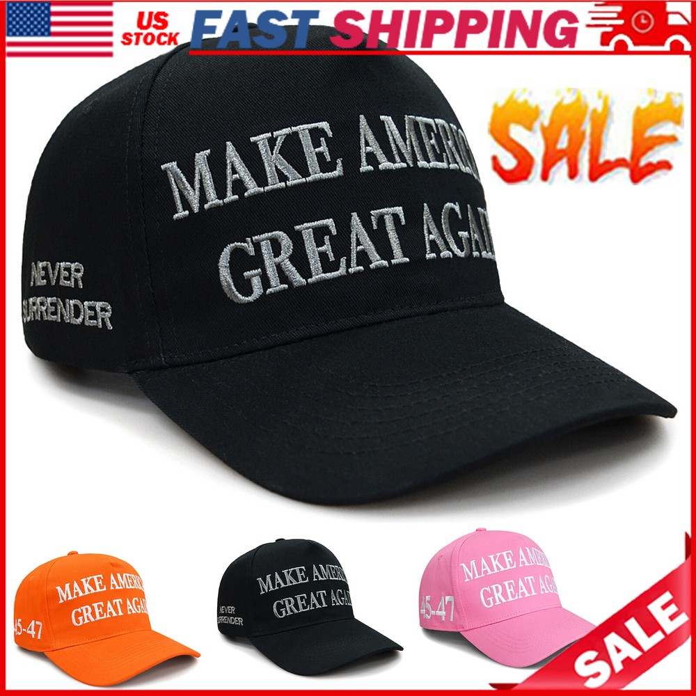 🔥Dark Maga Cap Elon Musk Donald Trump Cap Make America Great Again USA Patriot