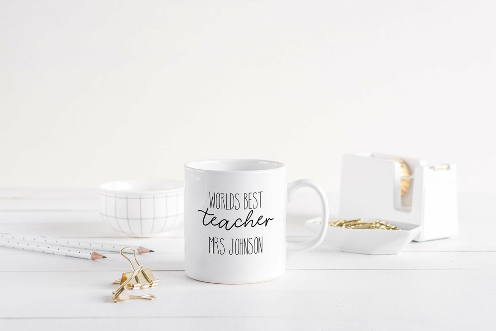 Personalised Teacher Mug End Of Year Teacher Gift Teacher Appreciation Ideas