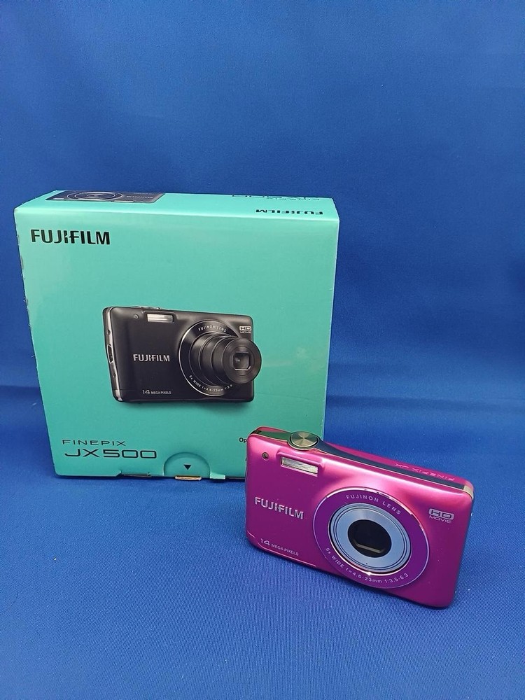 Fujifilm FinePix JX500 14MP Pink Digital Camera