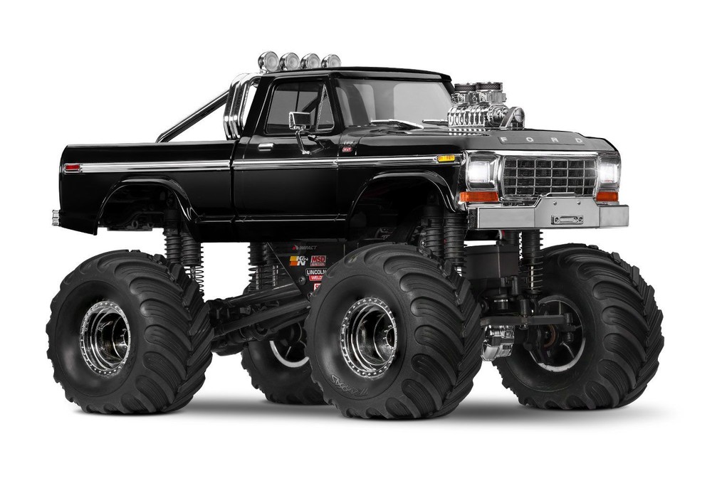 Traxxas 98044-1-BLK - TRX-4MT Ford F-150 1/18 4X4 Monster Truck RTR, Black