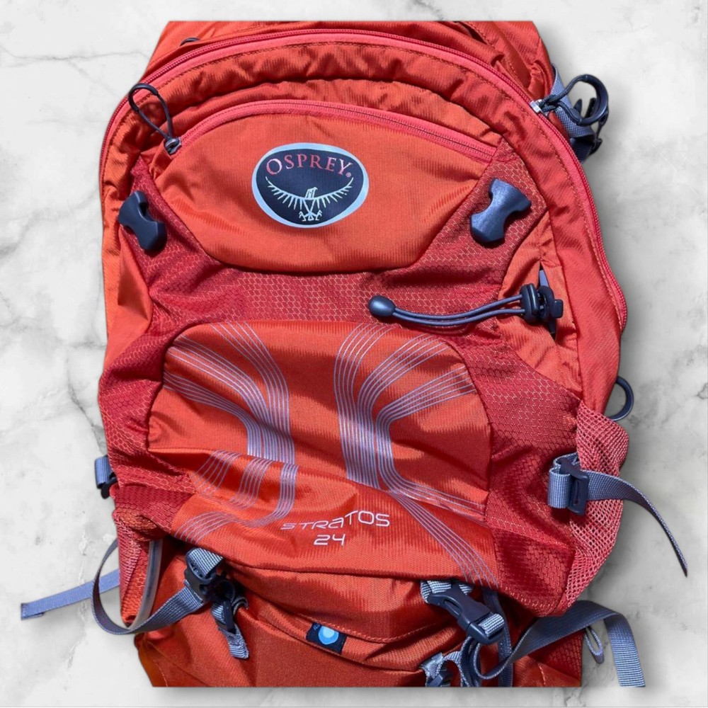 Osprey Stratos 24 Hiking Backpack New Perfect for Outdoor Adventures