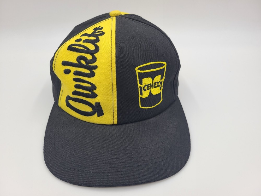 Vintage Cenex Qwiklift Lubricants K-Products Snapback Hat Cap 90s Made in USA A