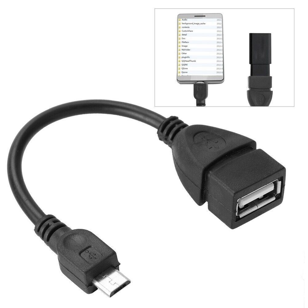 Mini  Mobile Phone OTG Connect Cable Date Adapter V8 Interface Micro USB