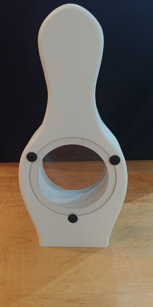 Handmade Wooden Bowling Pin Coin Bank