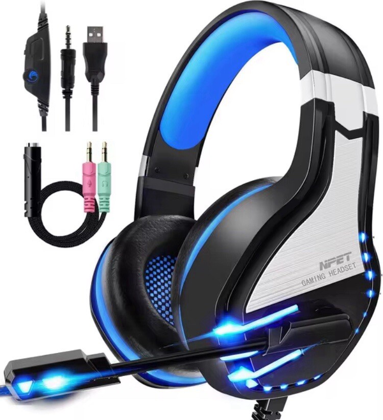 Gaming Headset For Xbox PlayStation Ps5