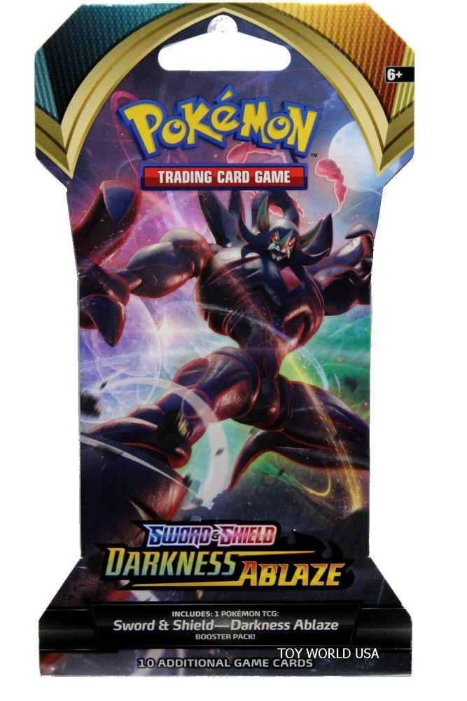 2021 Pokemon Sword & Shield Darkness Ablaze Booster pack