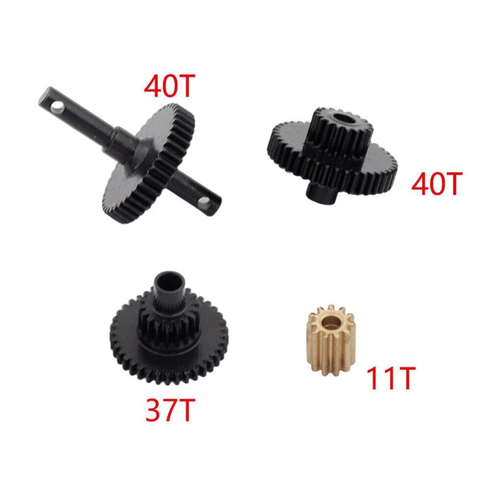 11T 37T 40T Metal Gearbox Gear Set For TRX4M 1/18 RC Car Upgrade Accessories A