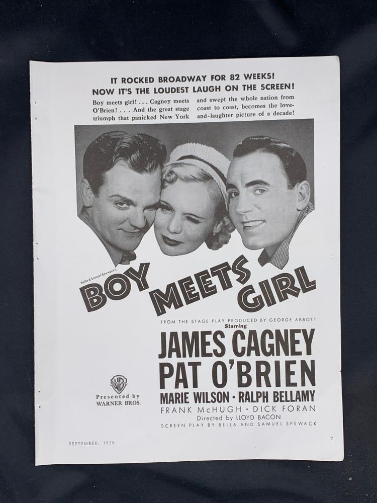 Magazine Ad* - 1938 - Movie Ad - 