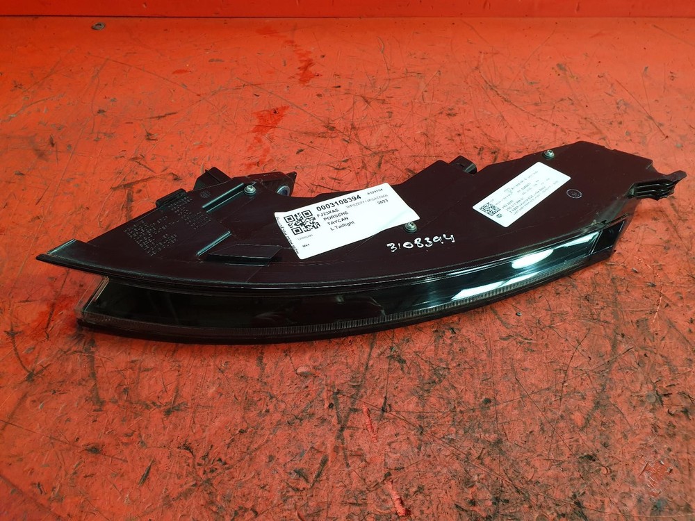 PORSCHE TAYCAN TAIL LIGHT PASSENGER SIDE LH 2023 5 DOOR ESTATE 9J1945091G