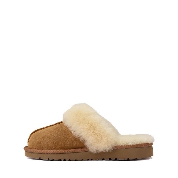 Ugg Cozy II Slipper Youth Size 11 Suede Sheepskin Chestnut