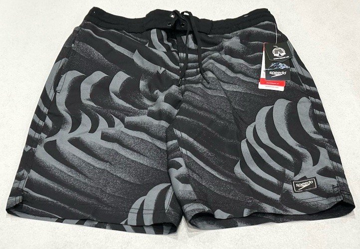 Speedo Men's Bondi Basin Boardshorts, Rock Gray, Size S