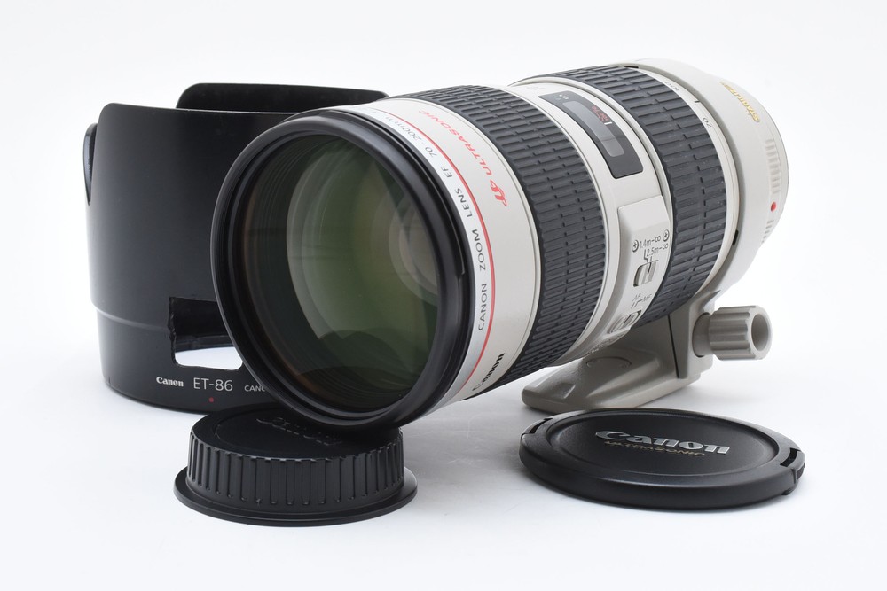 Near MINT Canon EF 70-200mm f/2.8 L USM Zoom Lens - Japan Import #476