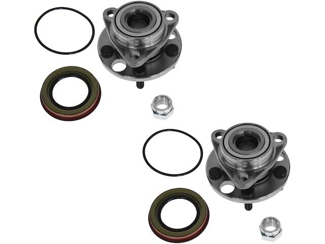 Front TRQ Wheel Hub and Bearing Kit fits Pontiac J2000 Sunbird 1984-1985 51SDWP