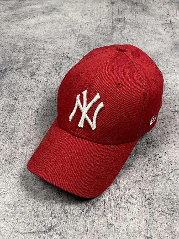 New York Yankees New Era Hat Embroidered  Logo Cap Red