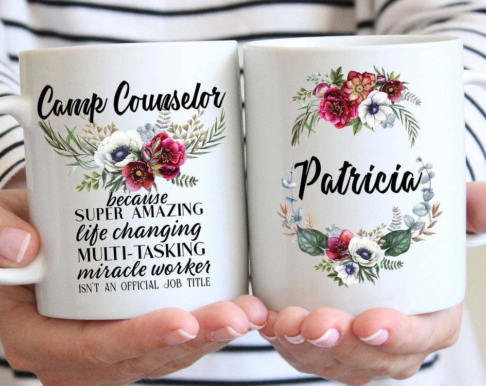 Personalized Camp Counselor Gift For Women L Thank You Appreciation Birthday