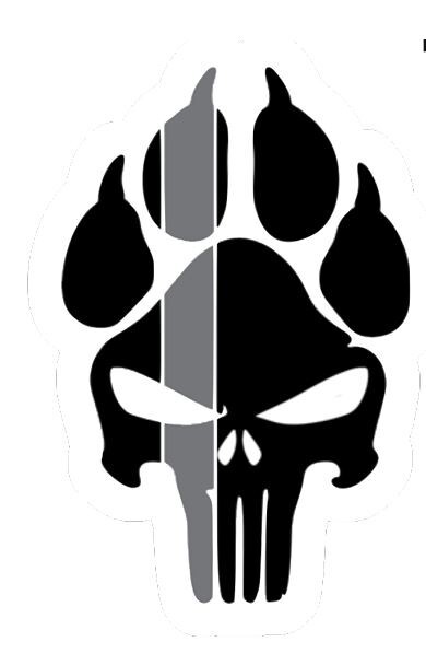 Police, K9 Vinyl Die Cut Sticker