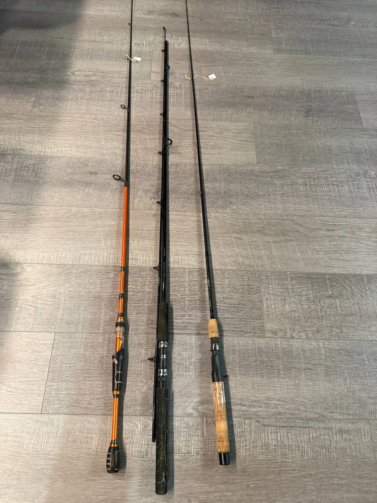 3 Berkley Lighting BLAZER BIONIX  fishing rods casting spinning bass boat rod