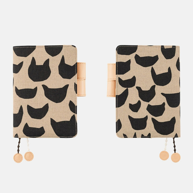 Hobonichi Planner Cover Original [A6 Size] Mina Perhonen anone-anone (black) NEW