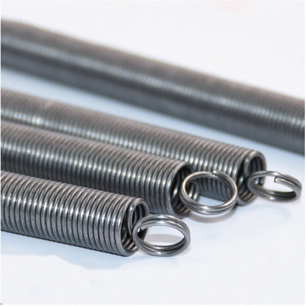 Stainless Steel Double Wire Hook Tension Spring 0.3-1.6mm 300mm-image