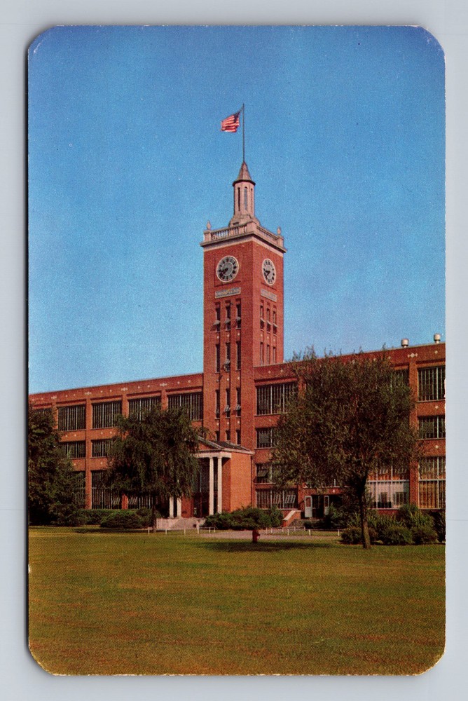 Gadsden AL-Alabama Dixie Plant Goodyear Tire Rubber Company Vintage Postcard PC