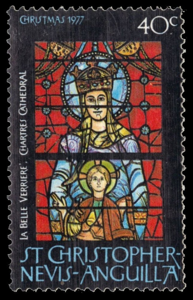 ST. KITTS-NEVIS 348 - Stained Glass Windows 