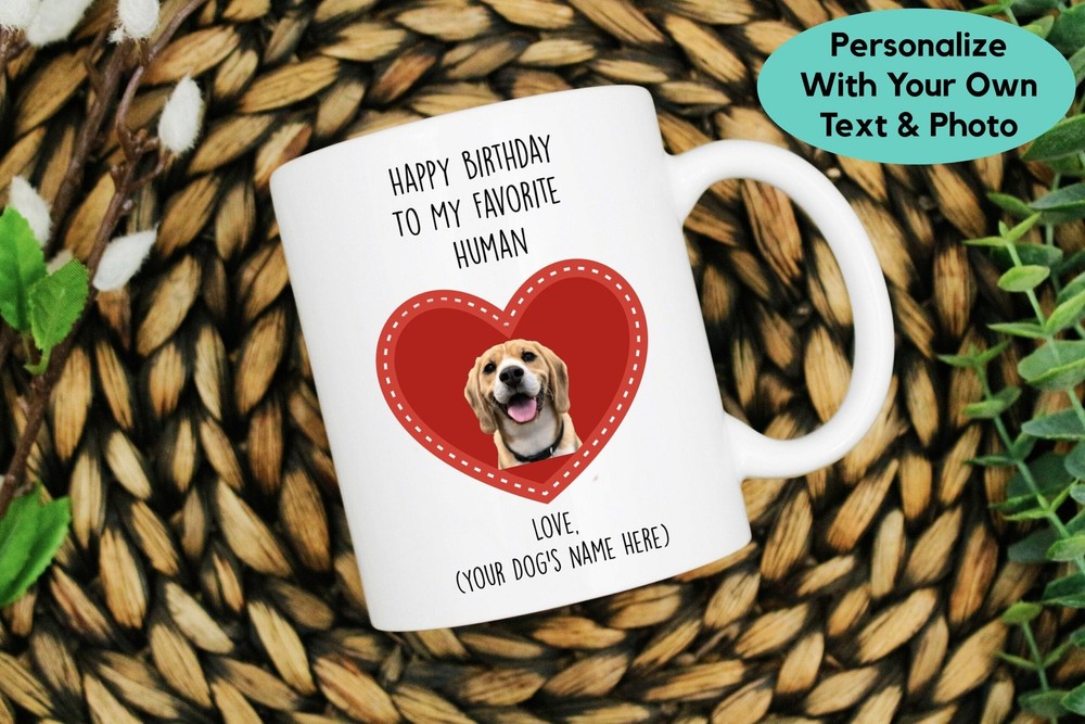 Personalized Dog Birthday Gift Dog Birthday Gift For Him Funny Dog Birthday Mug