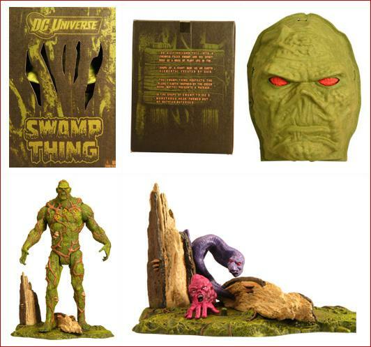 DC Universe Swamp Thing Figure SDCC 2011 Exclusive With Un-Men Classics Boxed