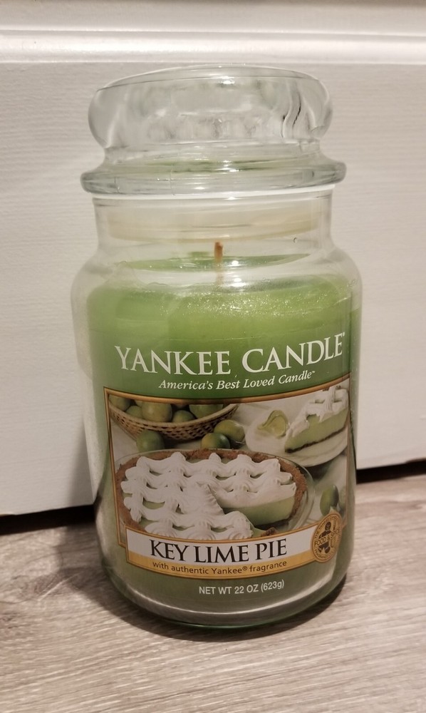 New Yankee Candle Retired Key Lime Pie Large 22oz Jar