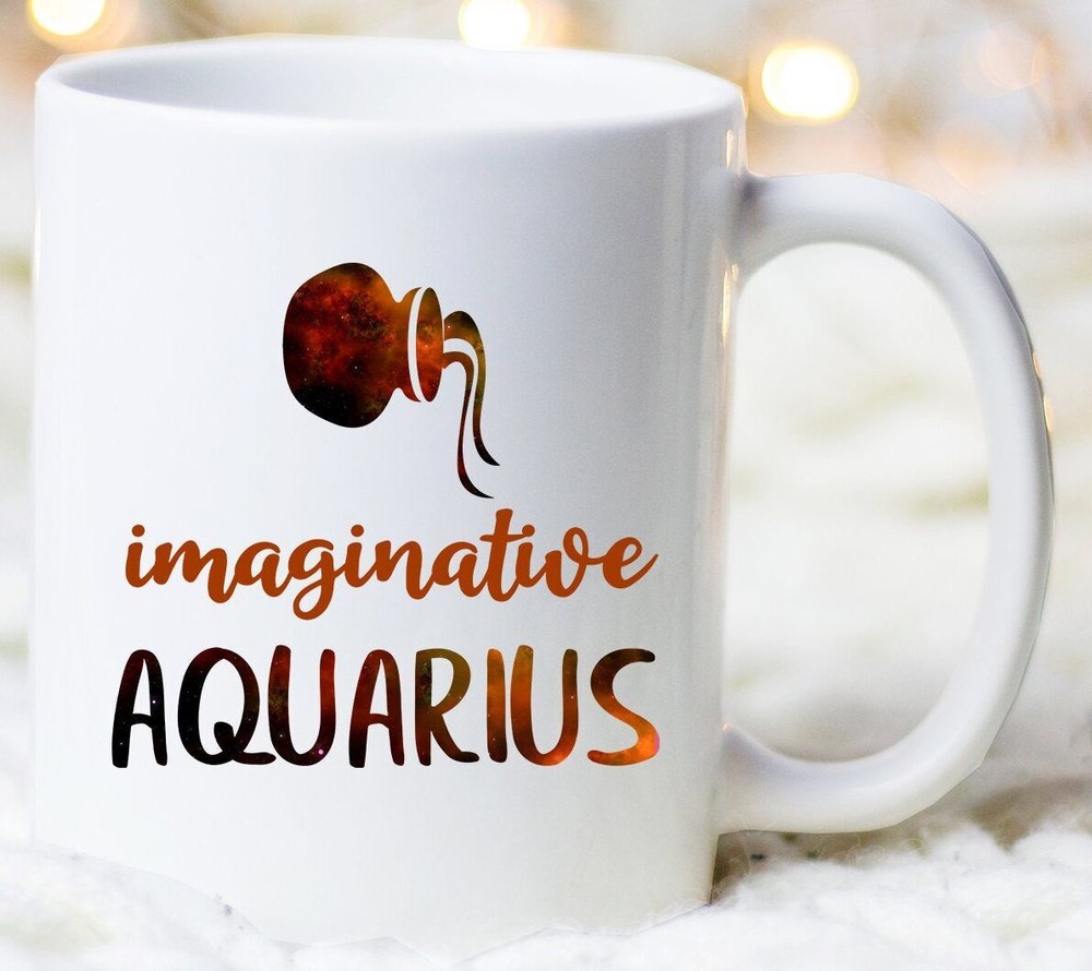 Zodiac Imaginative Aquarius Mug Aquarius Aquarius Mug Aquarius Zodiac Aquarius