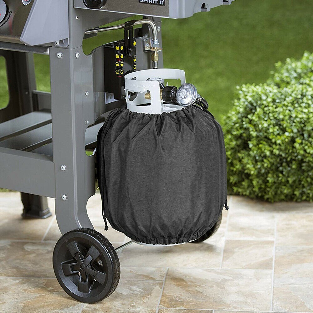 20LB Grill Gas Bottle Dust Cover Waterproof Windproof Anti-UV Foldable Parts