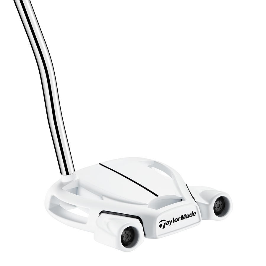 TaylorMade Spider GHOST white Putter Double Bend  35ich RH  Steel shaft HC New