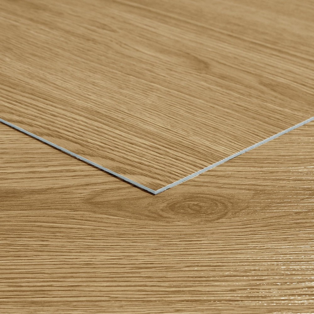 32-Sheets Oak Wood Flooring Peel and Stick Floor Tile Waterproof Honey Oak Sh...