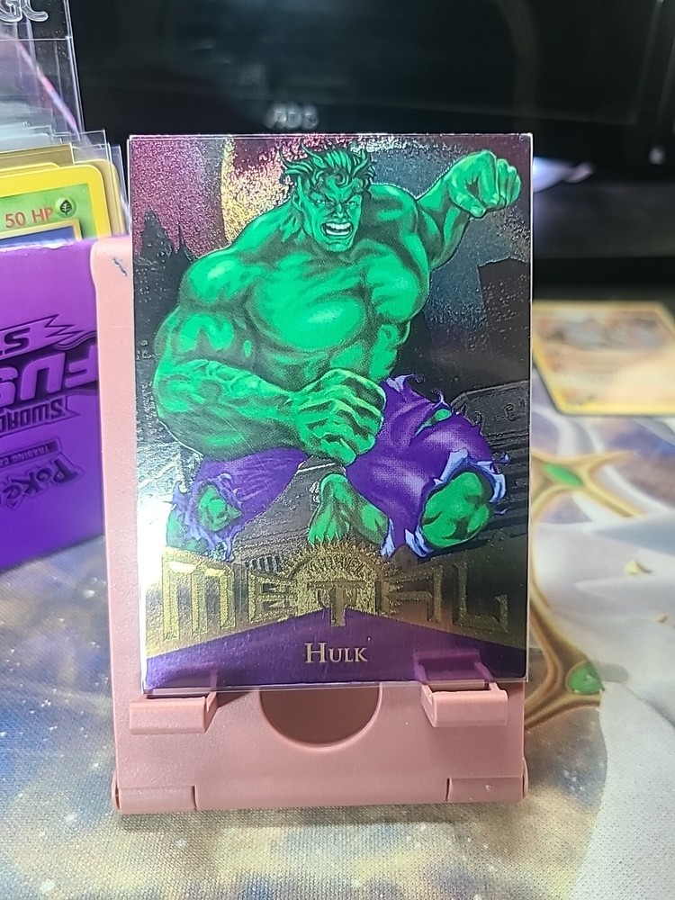 Hulk 1995 Marvel Fleer Metal Card #31 (NM)