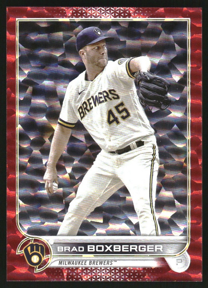2022 Topps Update Red Foil Brad Boxberger /199 #US61 MLB Baseball Card